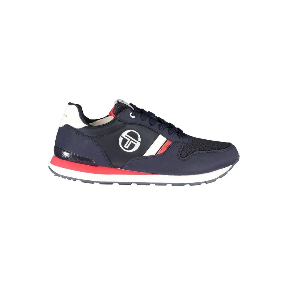 Sergio Tacchini Men's Blue Sergio Tacchini Sneakers with Embroidery