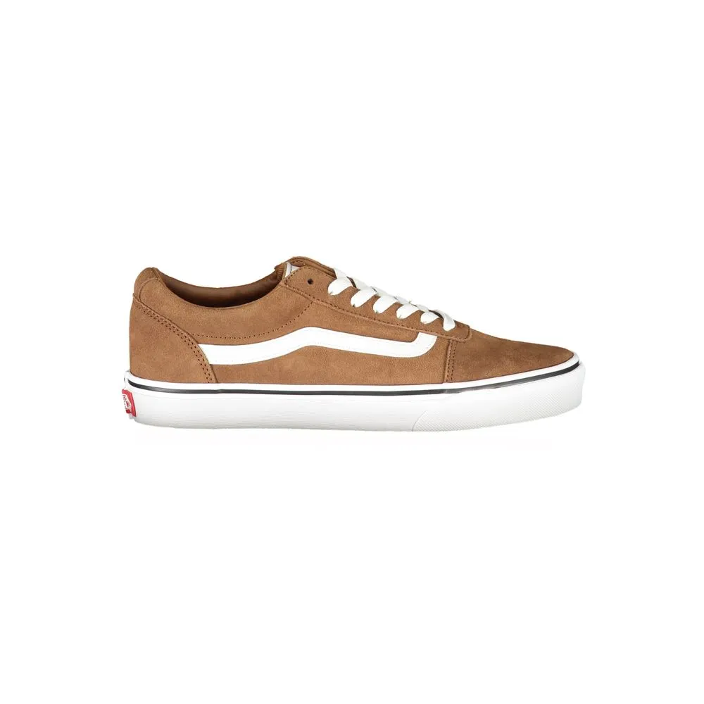 Vans Men's Brown Polyester Sneaker