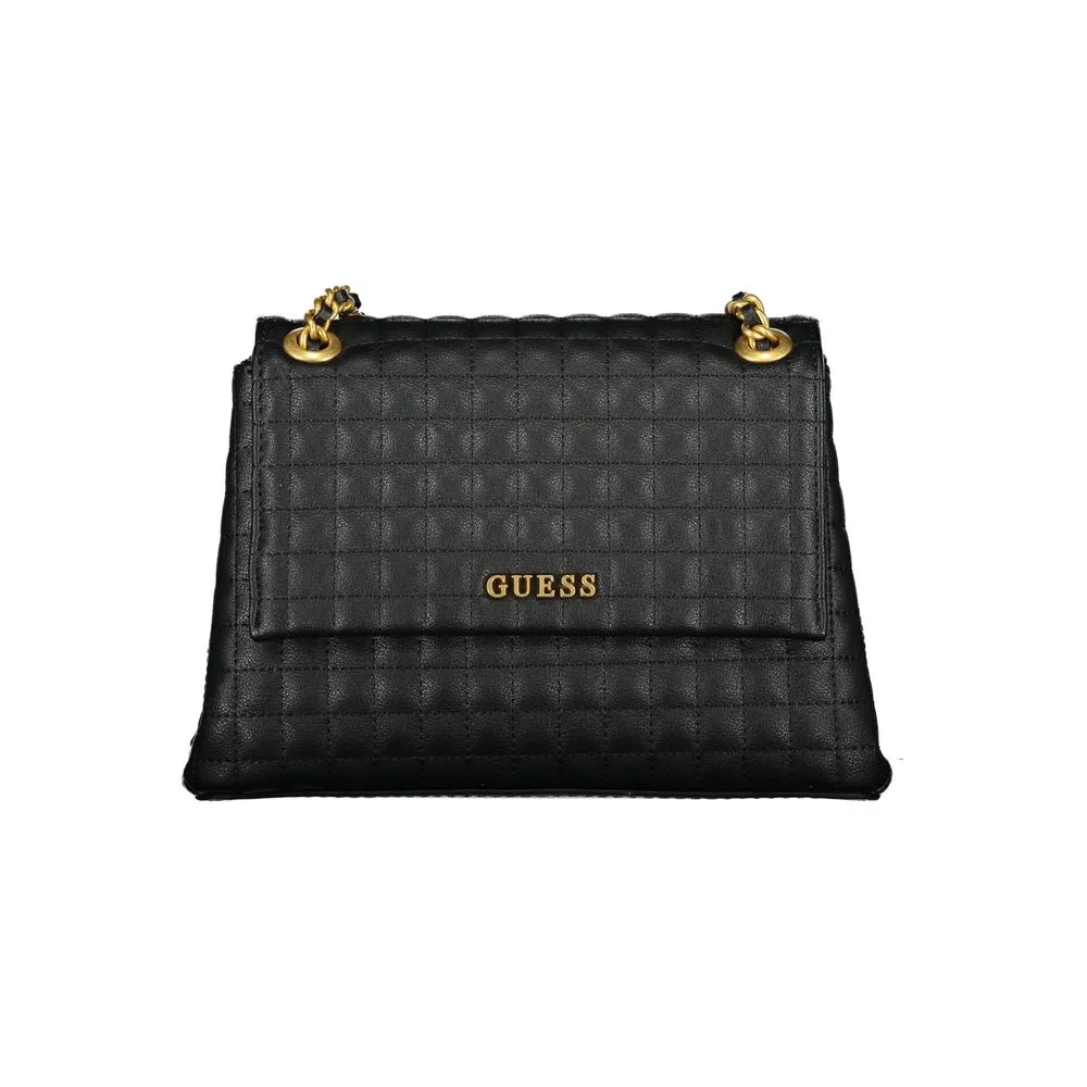 Guess Jeans Women's Black Polyethylene Handbag