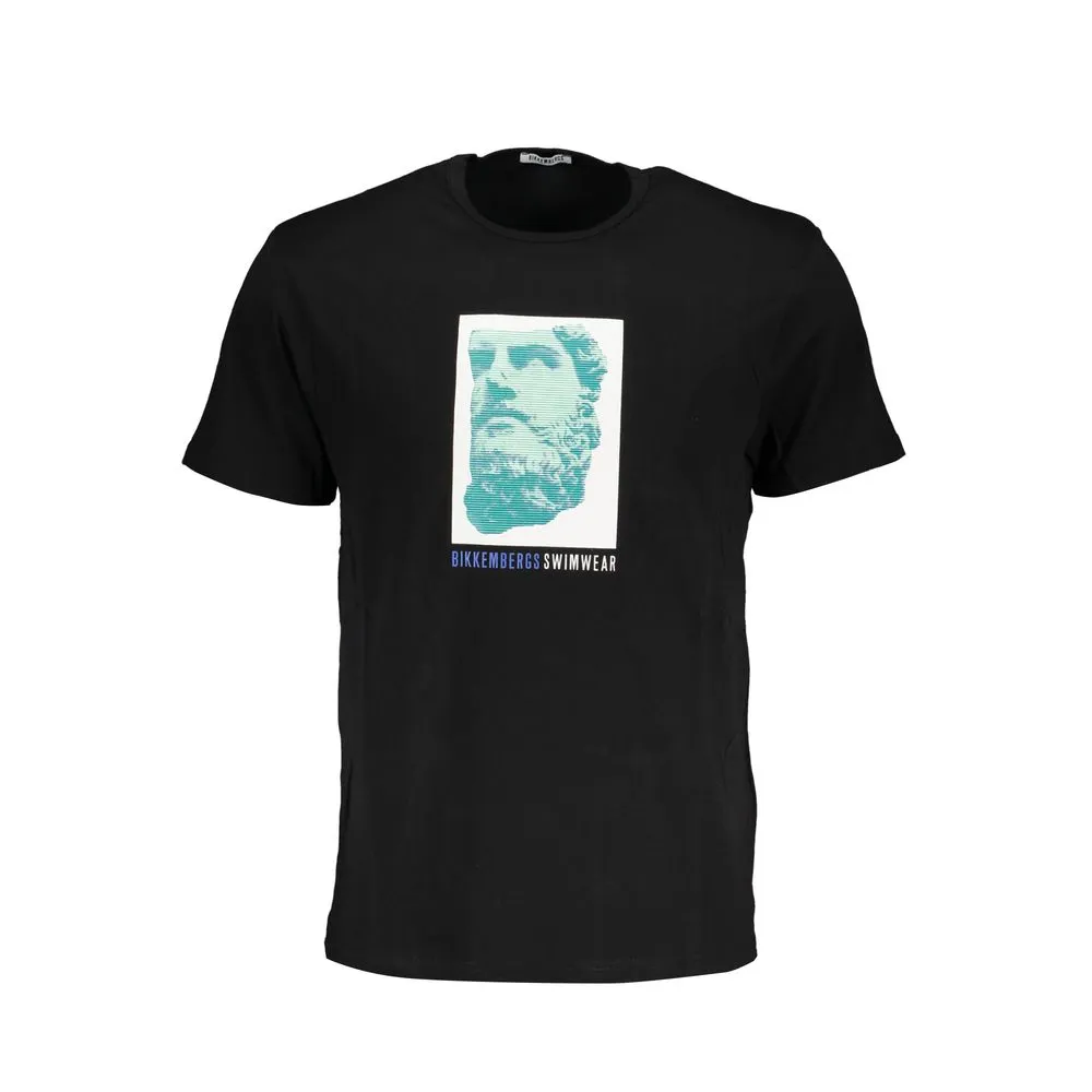 Bikkembergs Men's Black Cotton T-Shirt