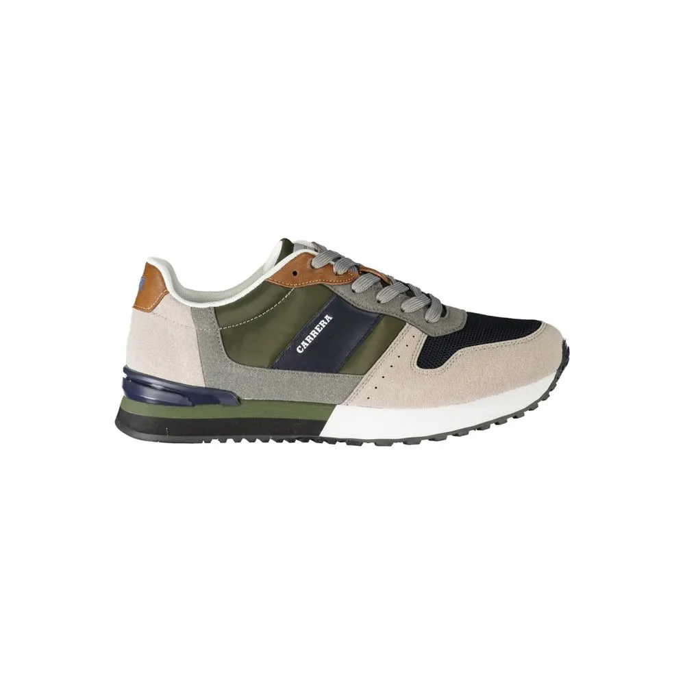 Carrera Men's Green Polyester Sneaker