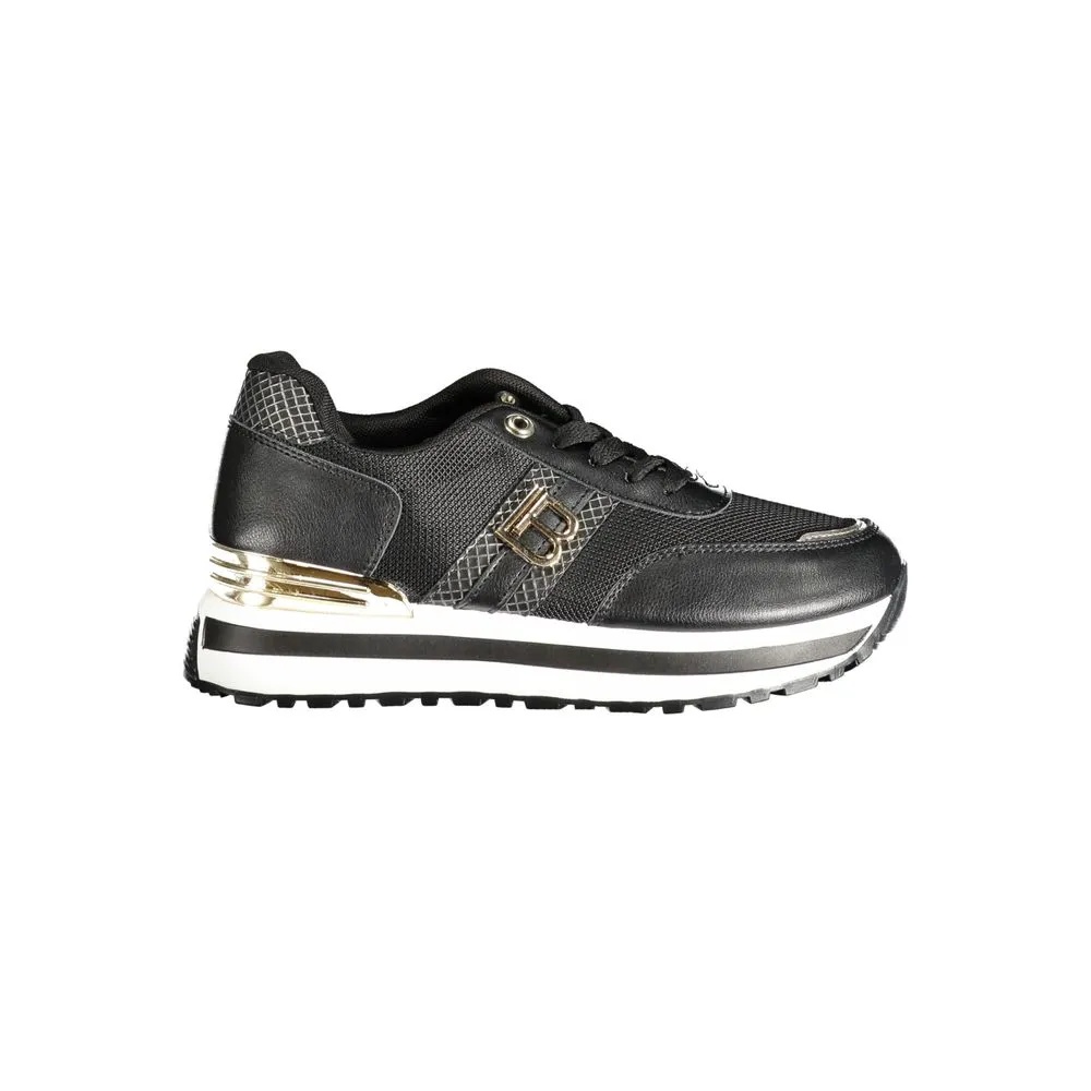 Laura Biagiotti Women's Black Polyester Sneaker