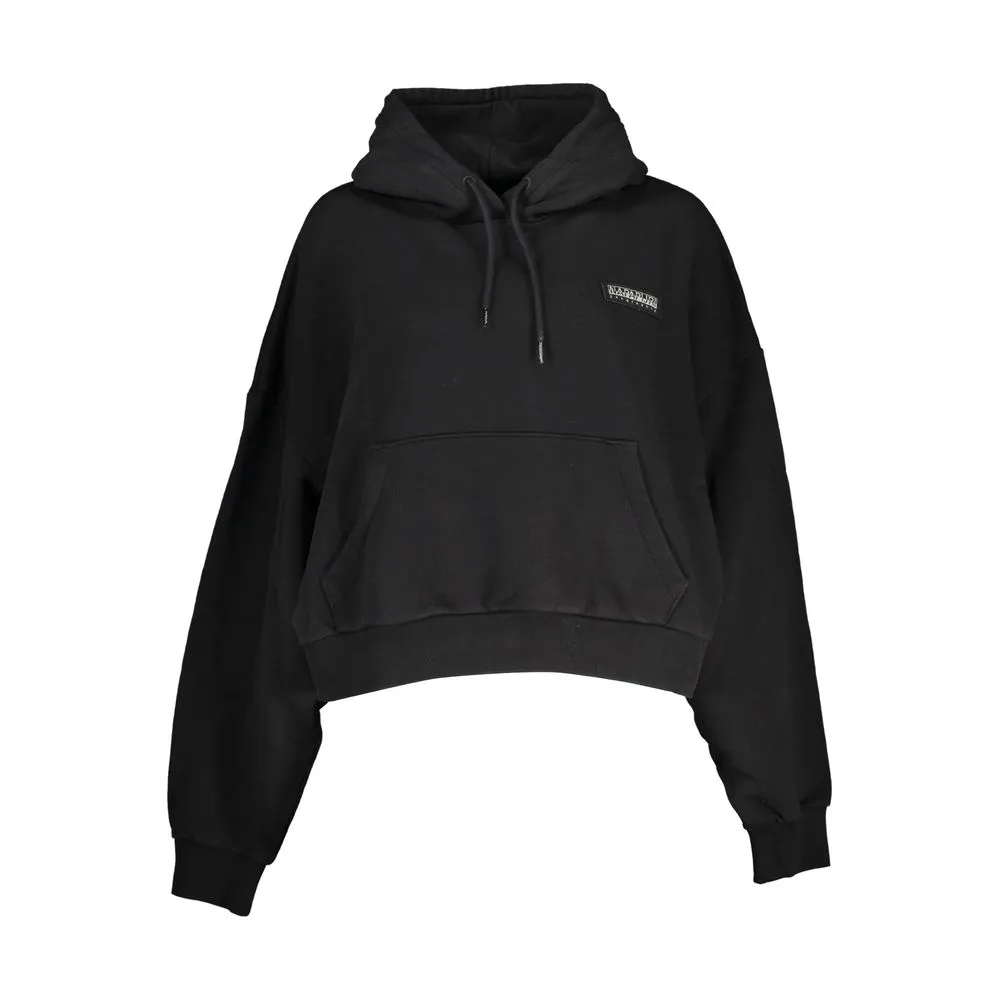 Napapijri Women's Black Cotton Sweater