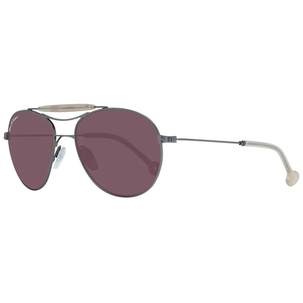 Hally & Son Unisex Gray Unisex Sunglasses