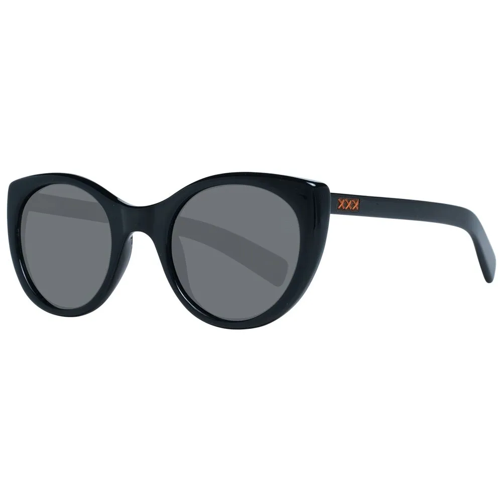 Ermenegildo Zegna Unisex Black Unisex Sunglasses