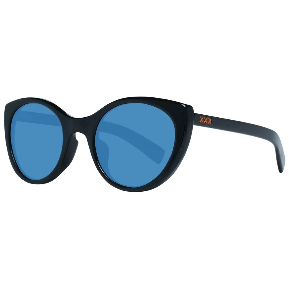 Ermenegildo Zegna Unisex Black Unisex Sunglasses