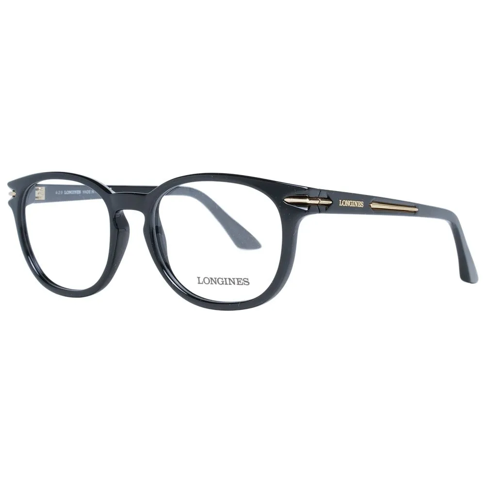Longines Unisex Black Unisex Optical Frames