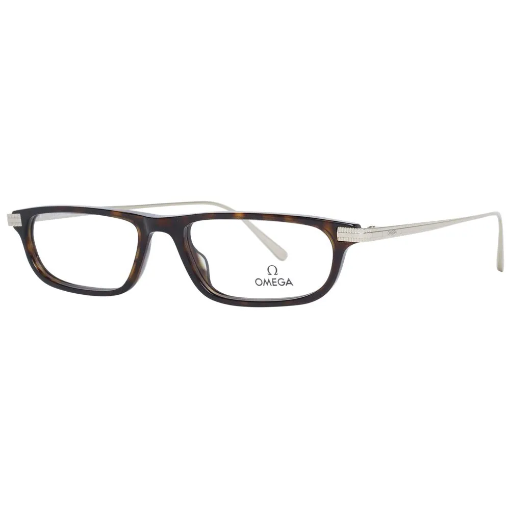 Omega Unisex Brown Unisex Optical Frames