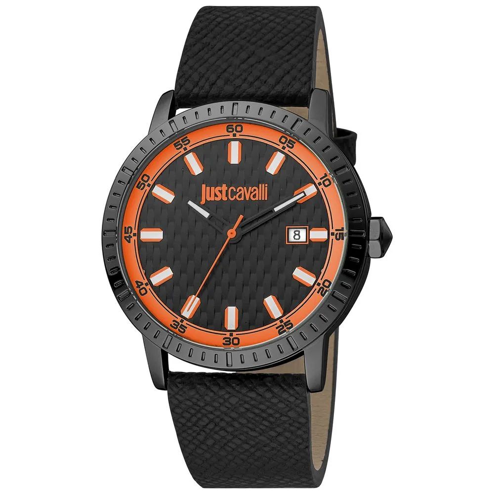 Just Cavalli Black Men Watch