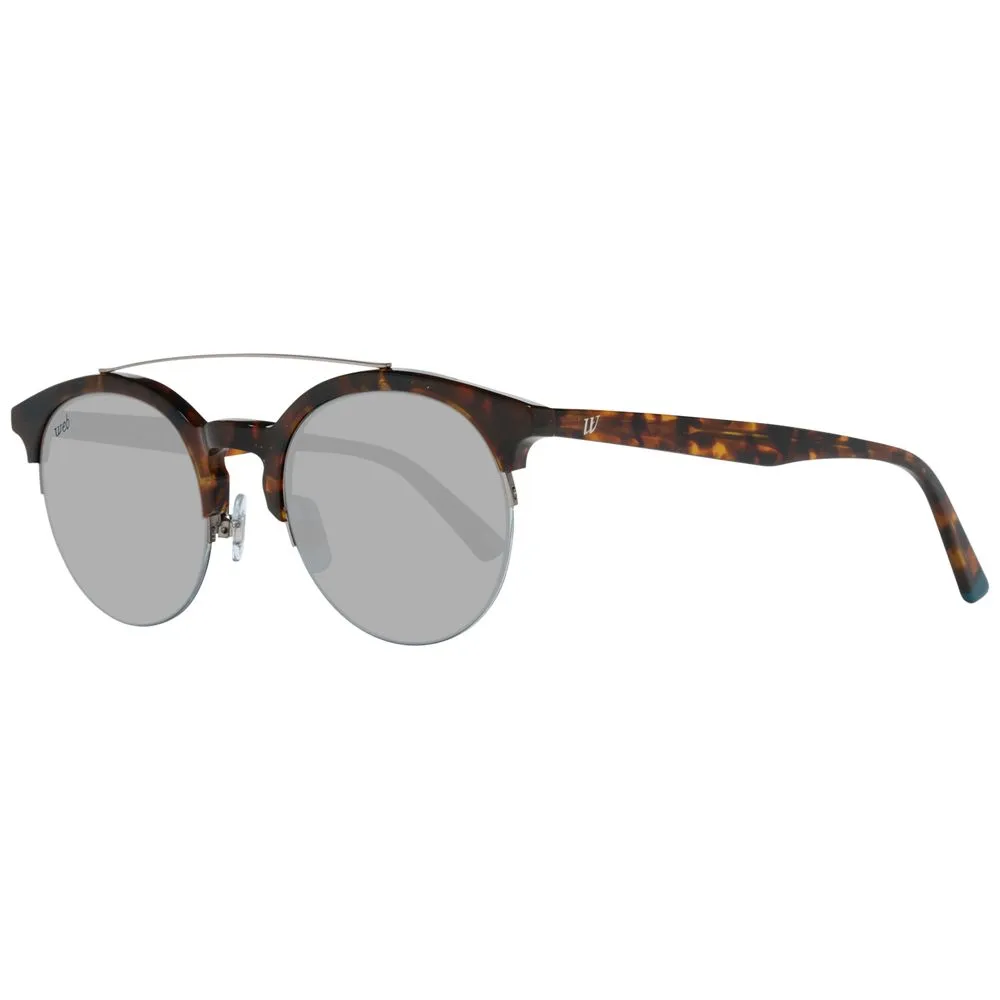 Web Unisex Brown Unisex Sunglasses