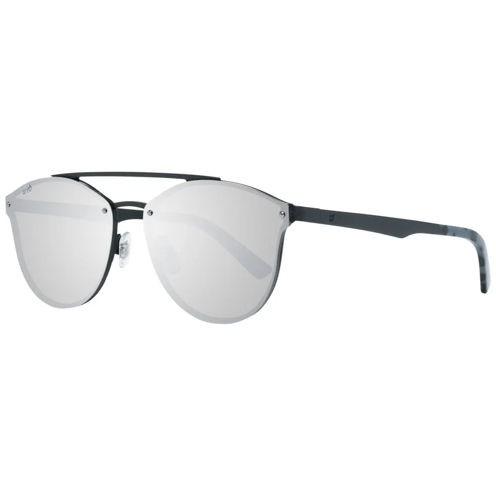 Web Unisex Black Unisex Sunglasses