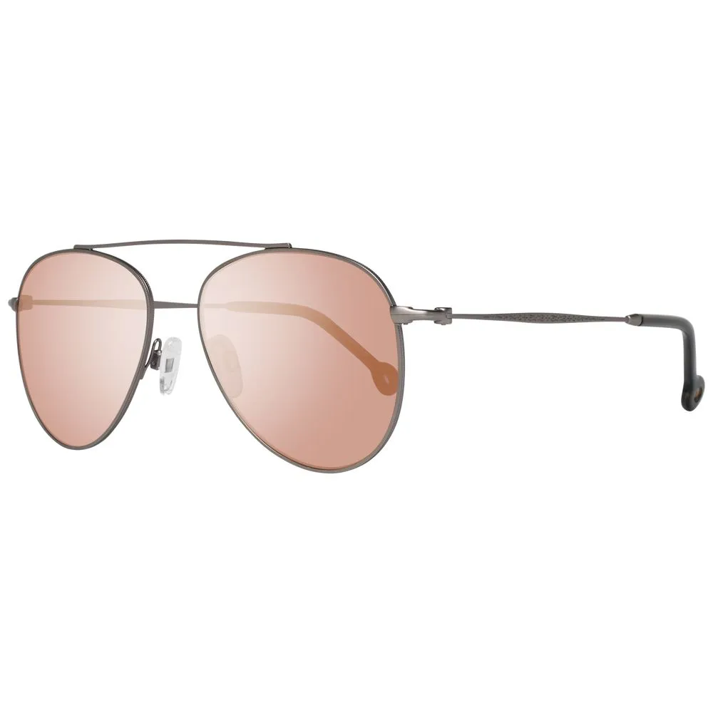 Hally & Son Unisex Gray Unisex Sunglasses