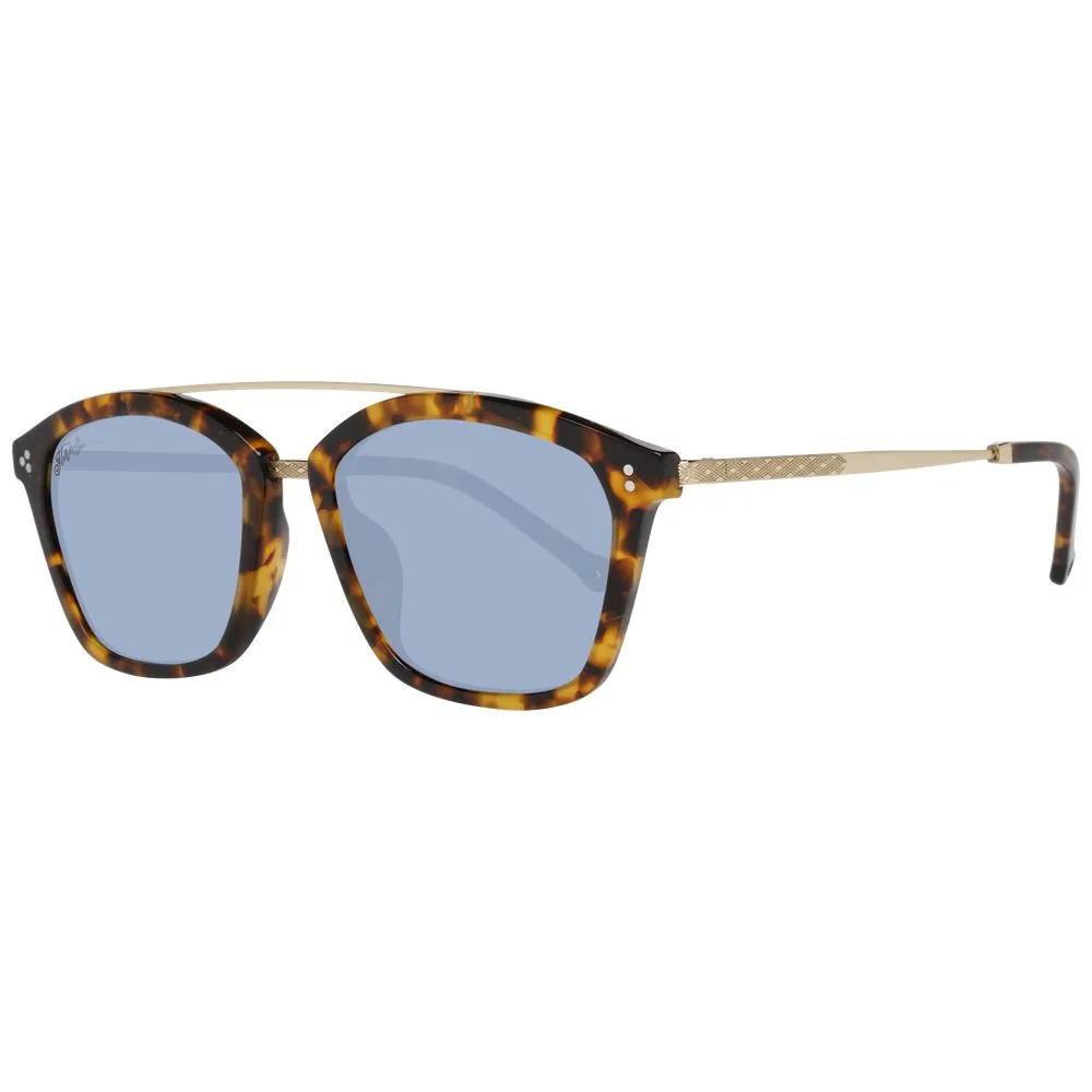 Hally & Son Unisex Blue Unisex Sunglasses