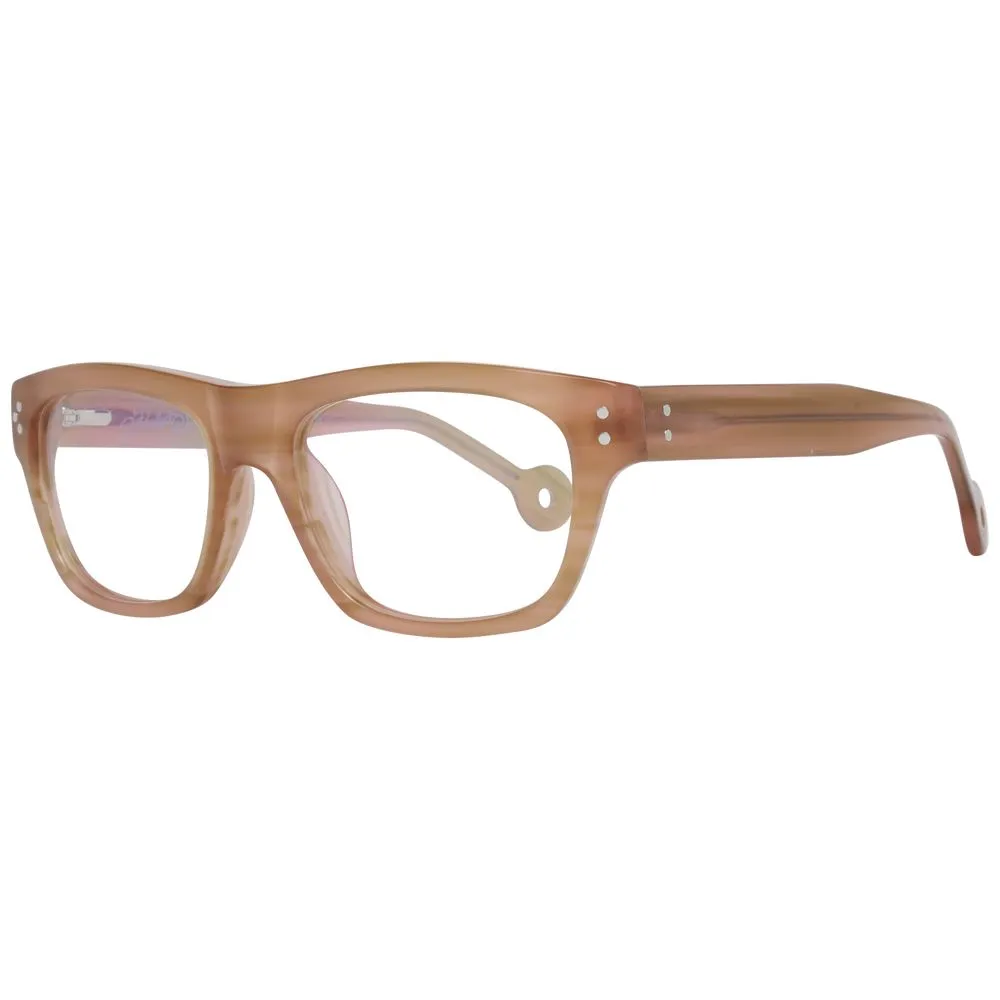 Hally & Son Unisex Brown Unisex Optical Frames