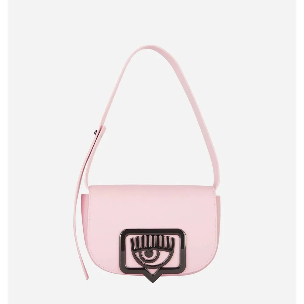 Chiara Ferragni Pink Polyester Women Shoulder Bag