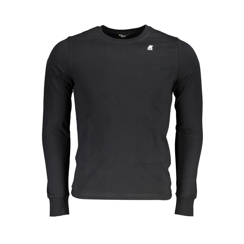 K-WAY Men's Black Cotton T-Shirt