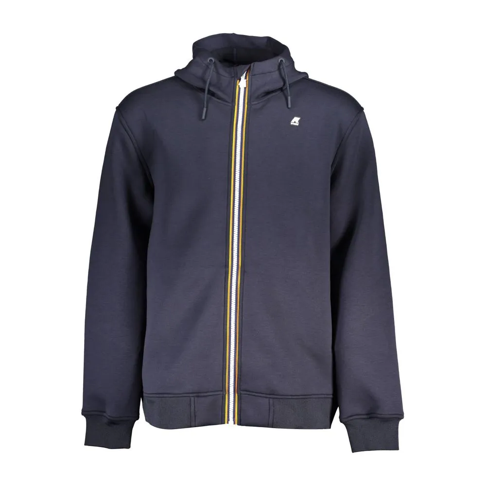 K-WAY Men's Blue Polyester Jacket