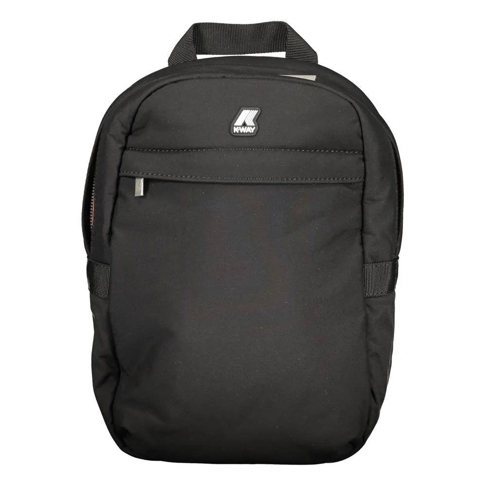 K-WAY Men's Black Polyester Backpack