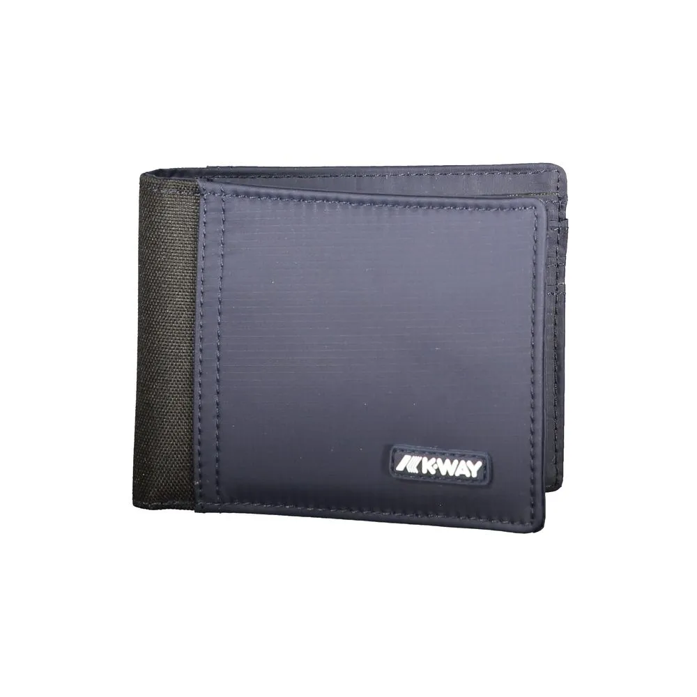 K-WAY Men's Blue Polyamide Wallet