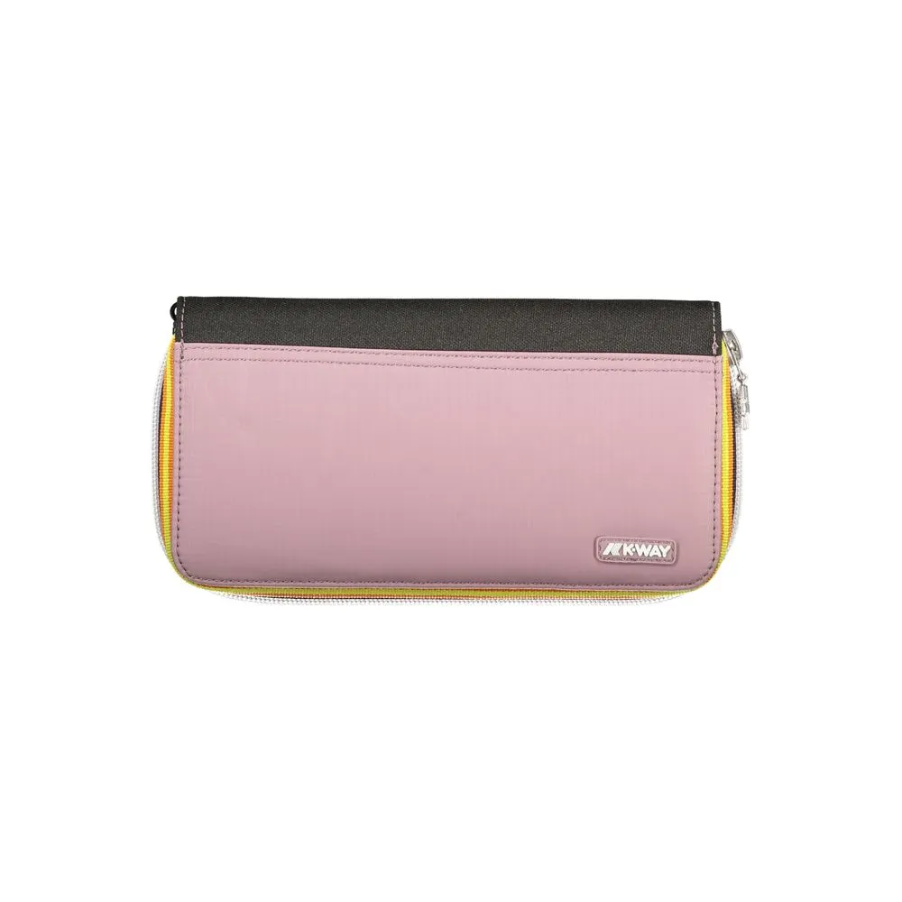 K-WAY Women's Purple Polyamide Wallet