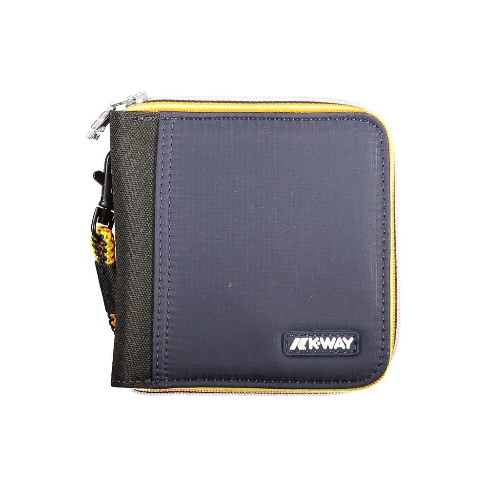 K-WAY Men's Blue Polyamide Wallet