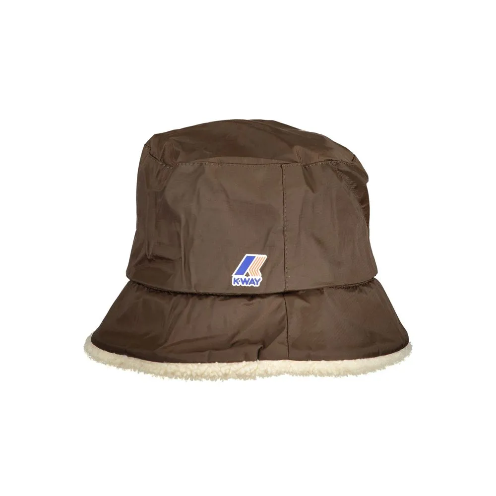 K-WAY Men's Brown Polyamide Hats & Cap