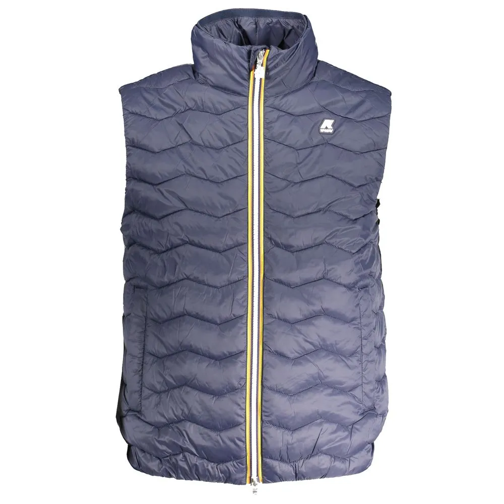 K-WAY Men's Blue Polyamide Jacket