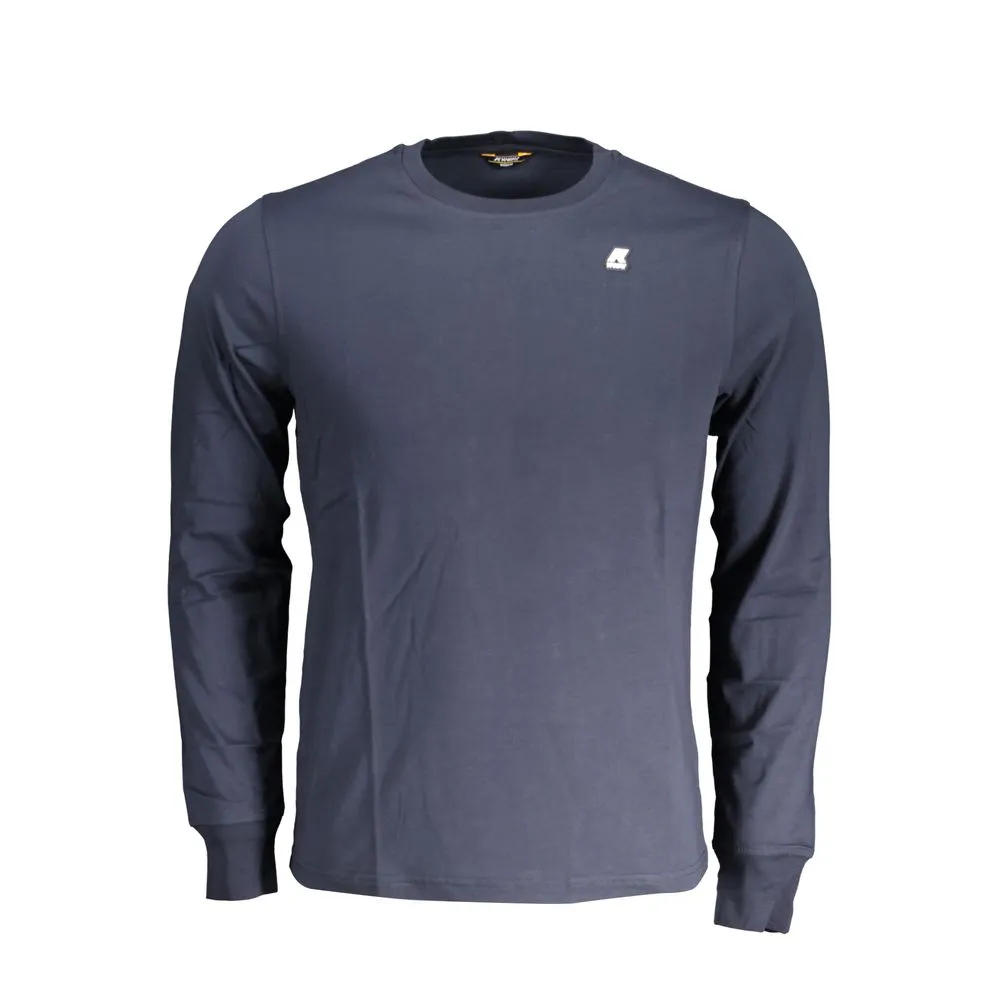 K-WAY Men's Blue Cotton T-Shirt