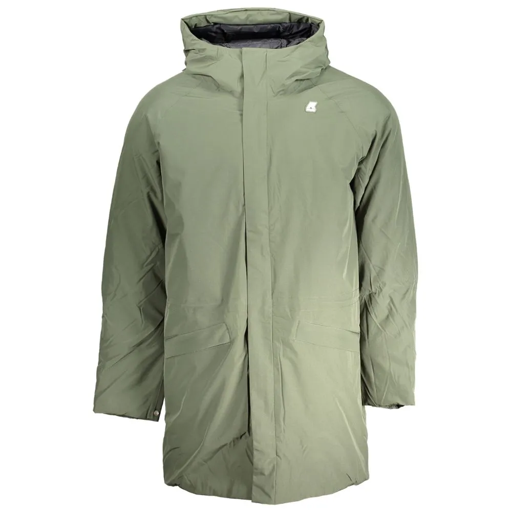 K-WAY Men's Green Polyamide Jacket