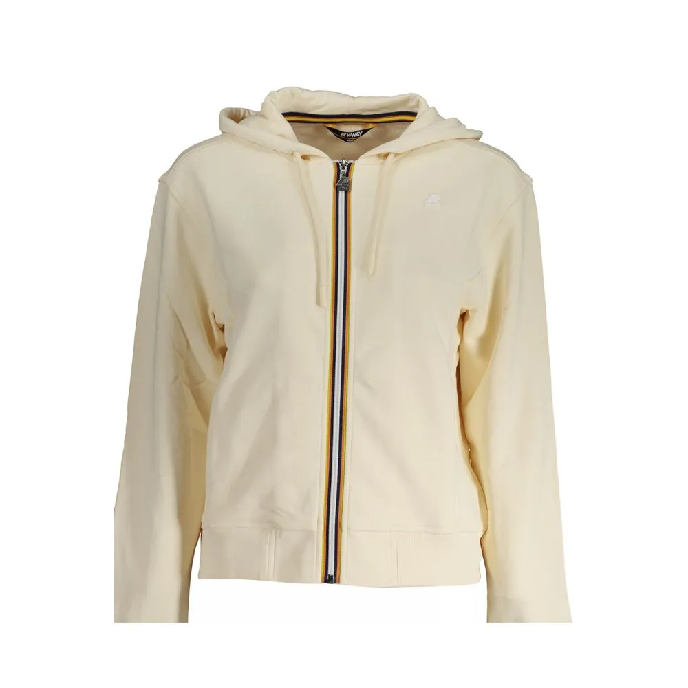 K-WAY Women's Beige Cotton Sweater