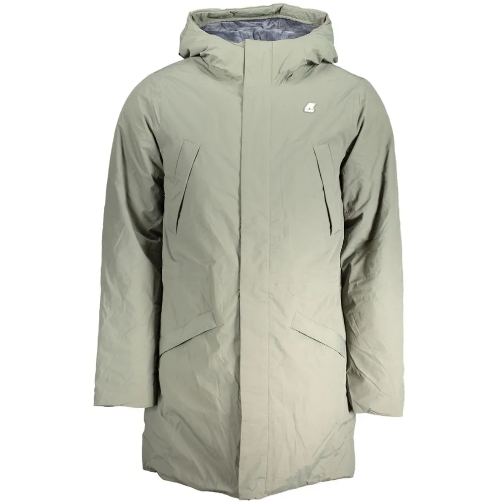 K-WAY Men's Green Polyamide Jacket