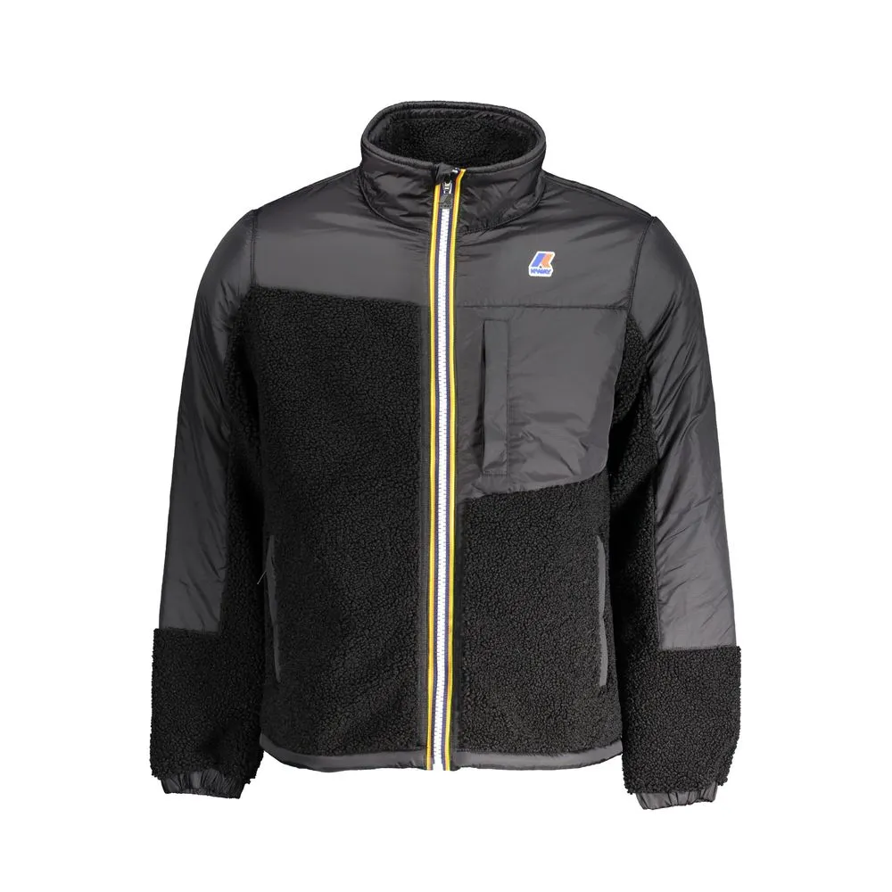 K-WAY Men's Black Polyester Jacket
