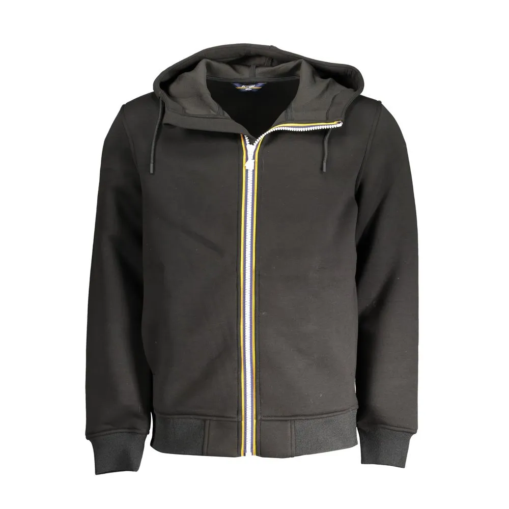 K-WAY Men's Black Polyester Jacket