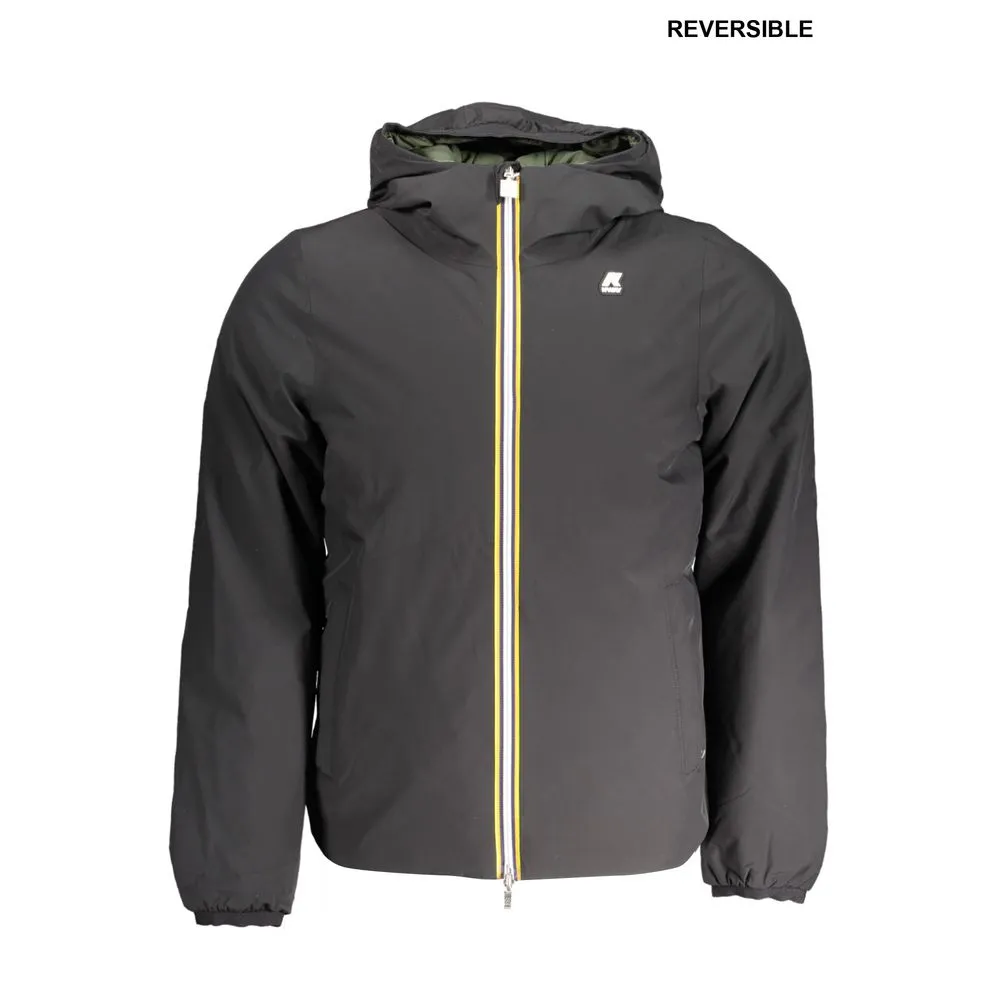 K-WAY Men's Black Nylon Jacket
