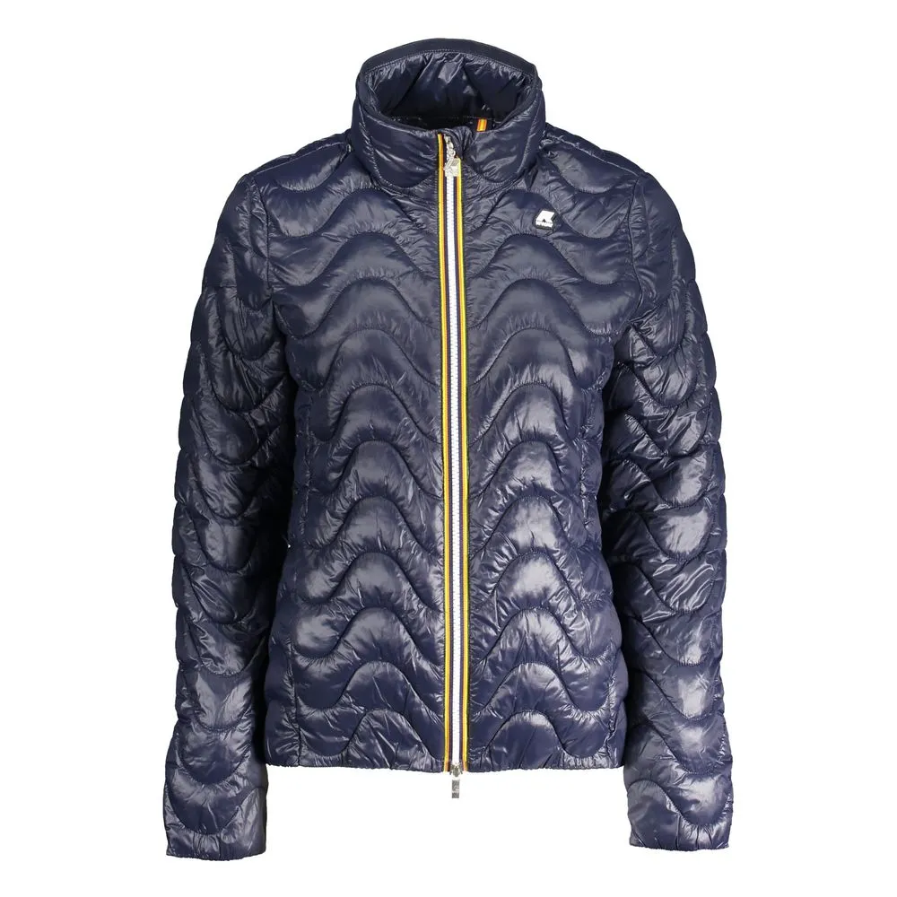 K-WAY Women's Blue Polyamide Jackets & Coat