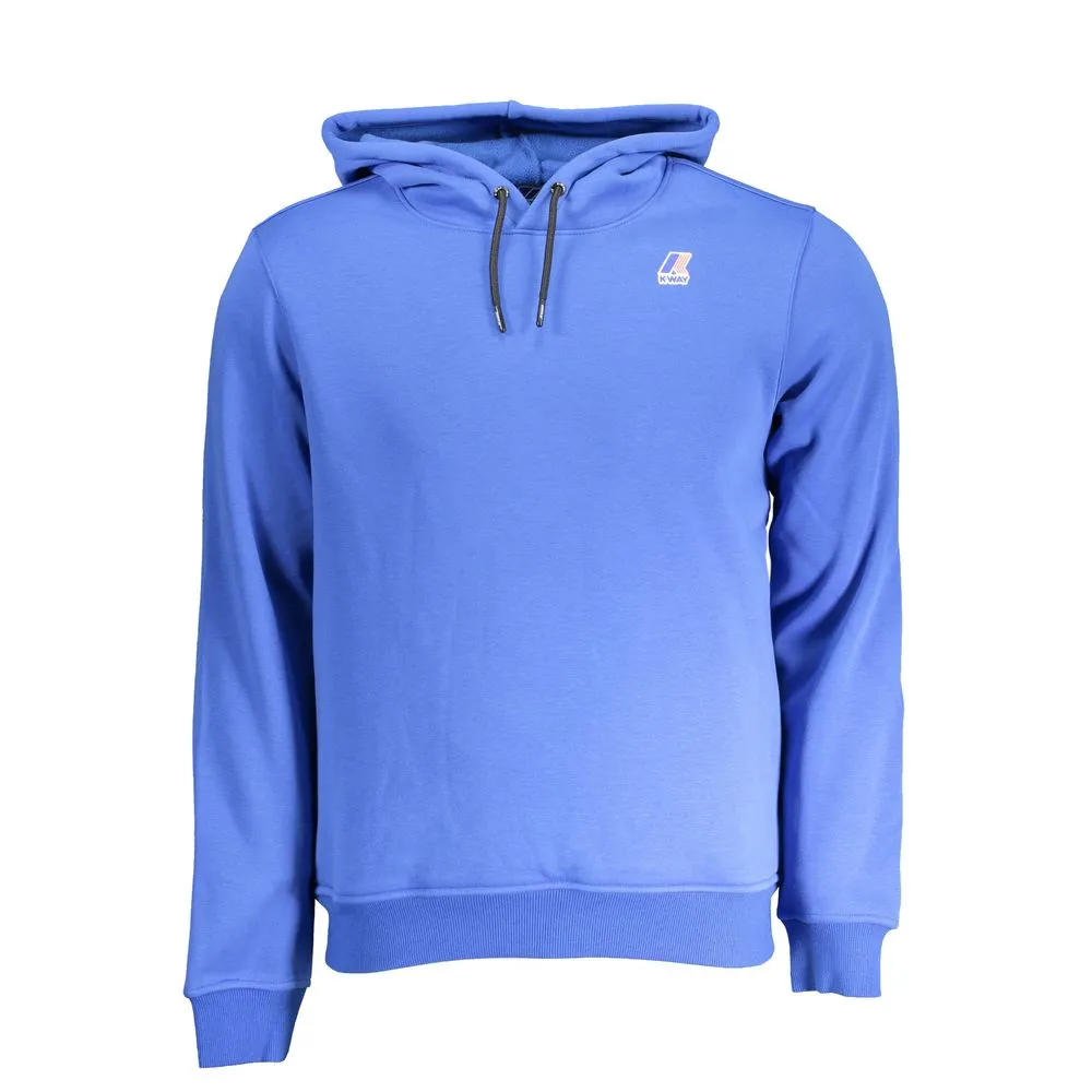 K-WAY Men's Blue Cotton Sweater
