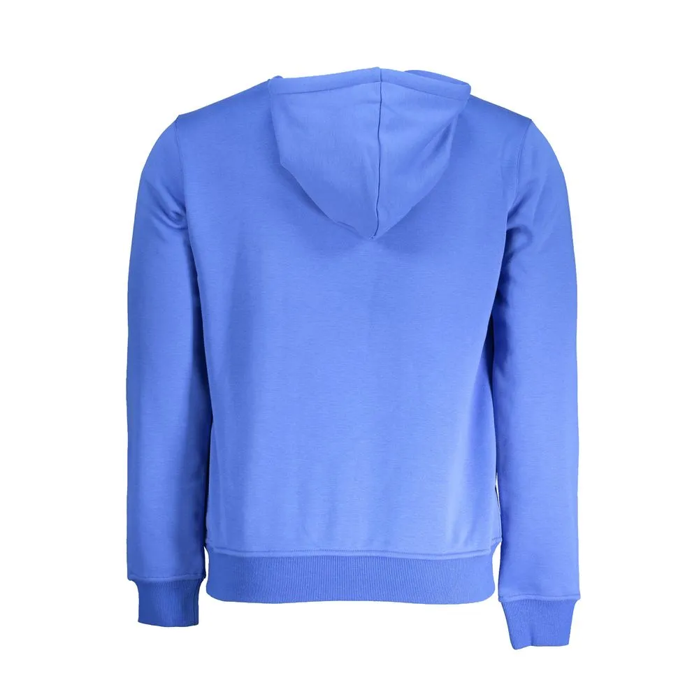 K-WAY Men's Blue Cotton Sweater