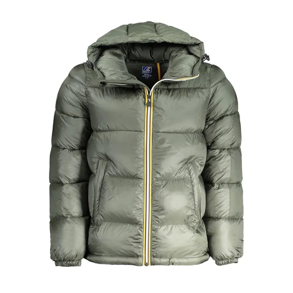 K-WAY Men's Green Polyamide Jacket
