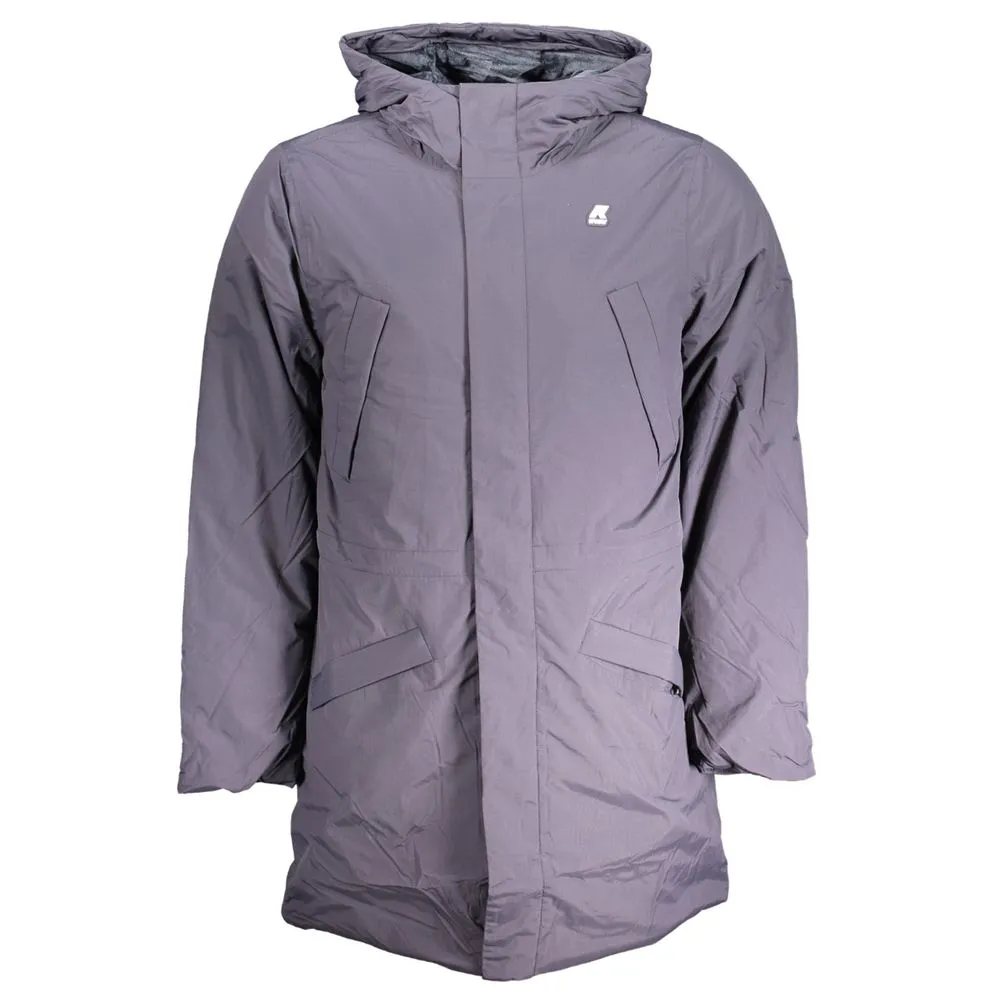 K-WAY Men's Blue Polyamide Jacket