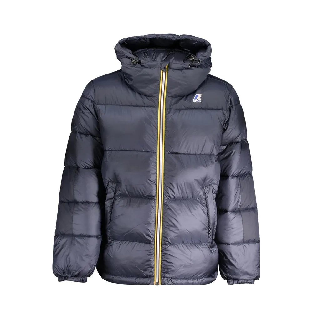 K-WAY Men's Blue Polyamide Jacket