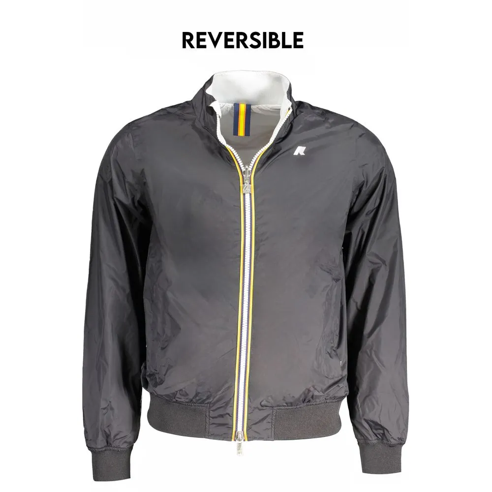 K-WAY Men's Black Nylon Jacket