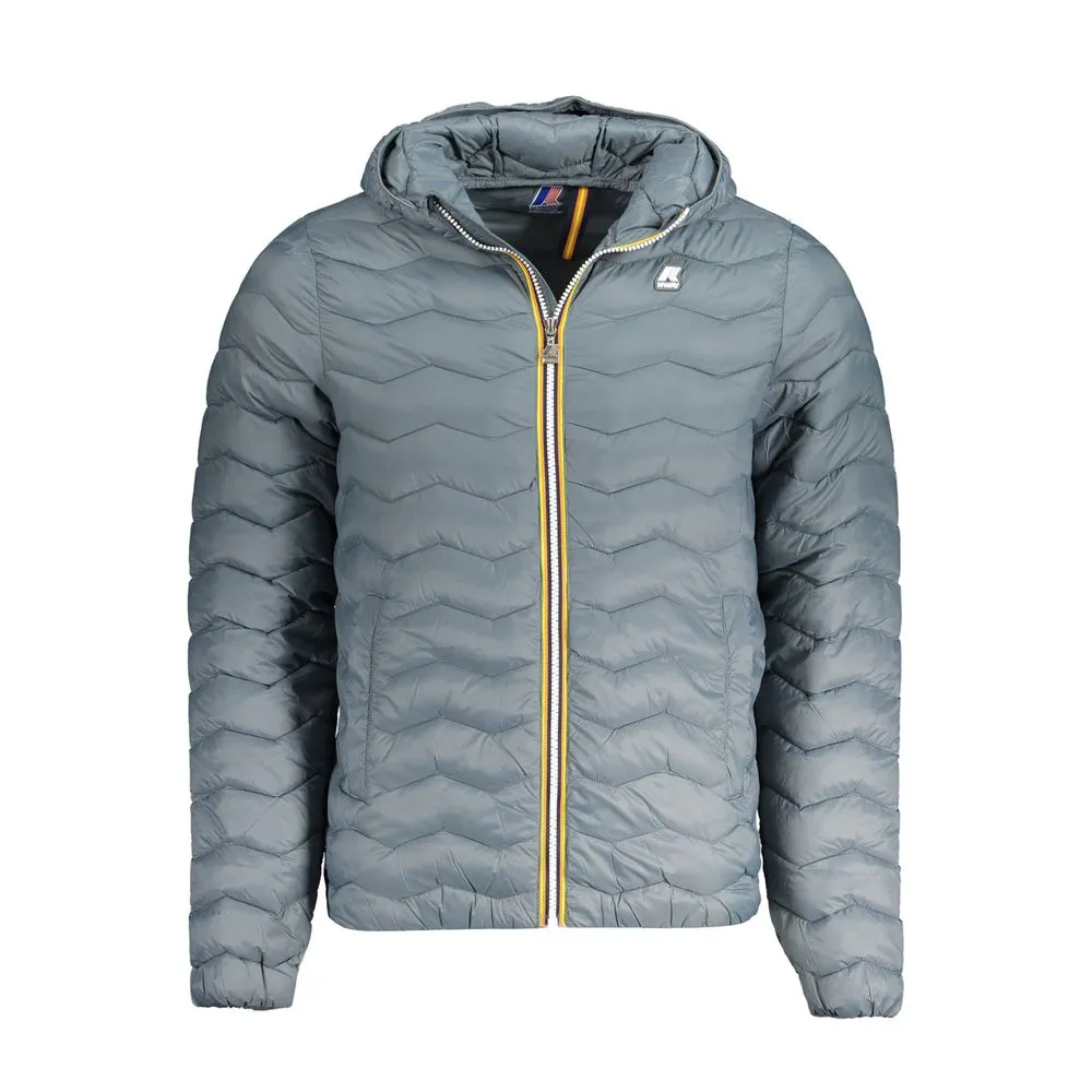 K-WAY Men's Gray Polyamide Jacket