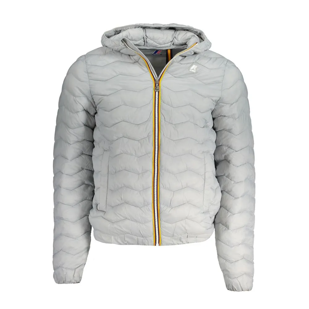 K-WAY Men's Gray Polyamide Jacket