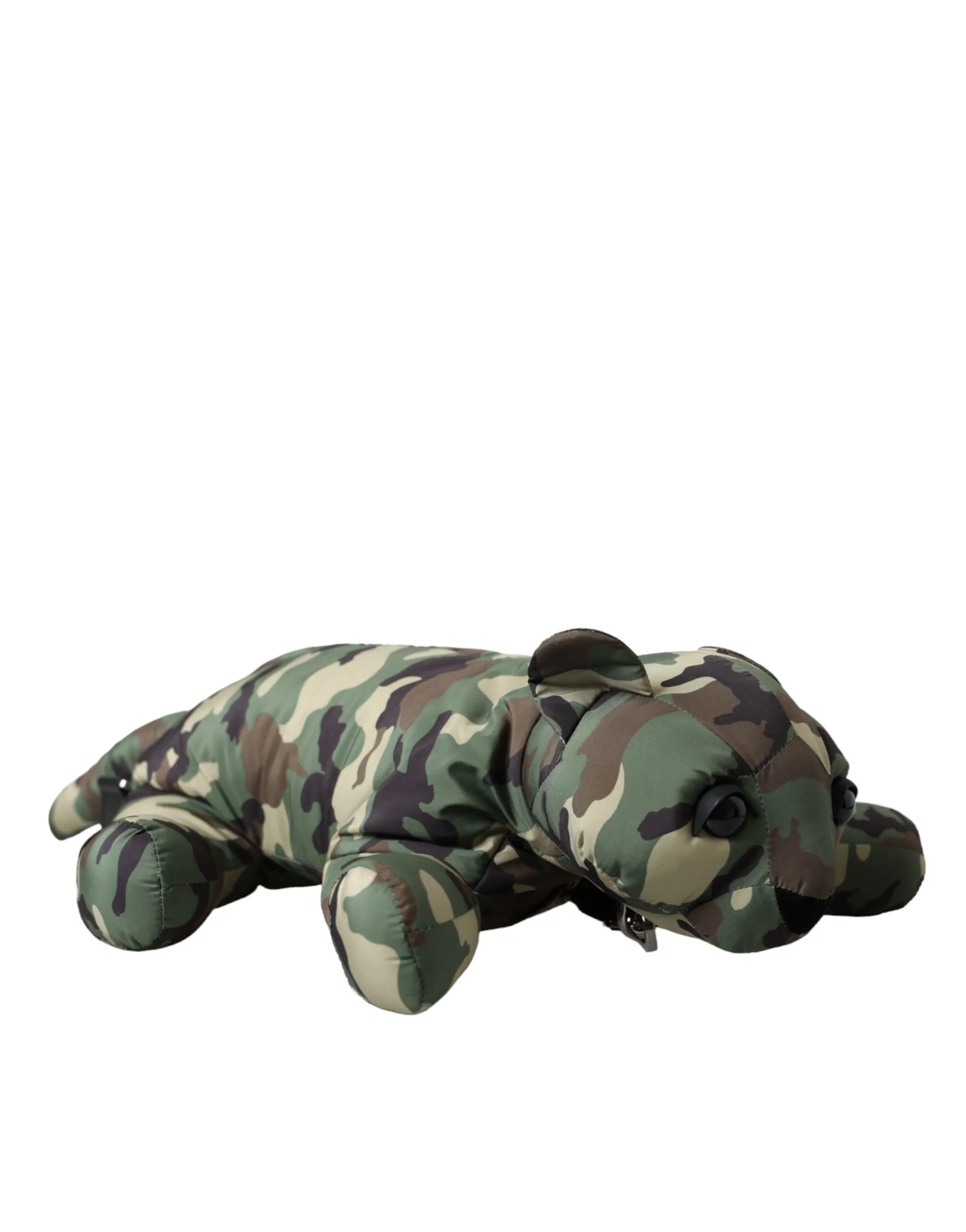 Dolce & Gabbana Men's Multicolor Camouflage Print Animal Silhouette Bag