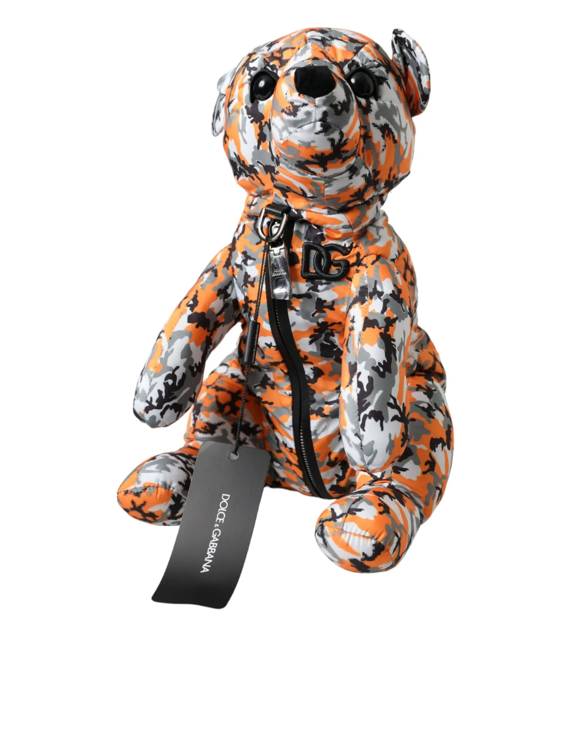 Dolce & Gabbana Men's Multicolor Camouflage Print Animal Silhouette Bag