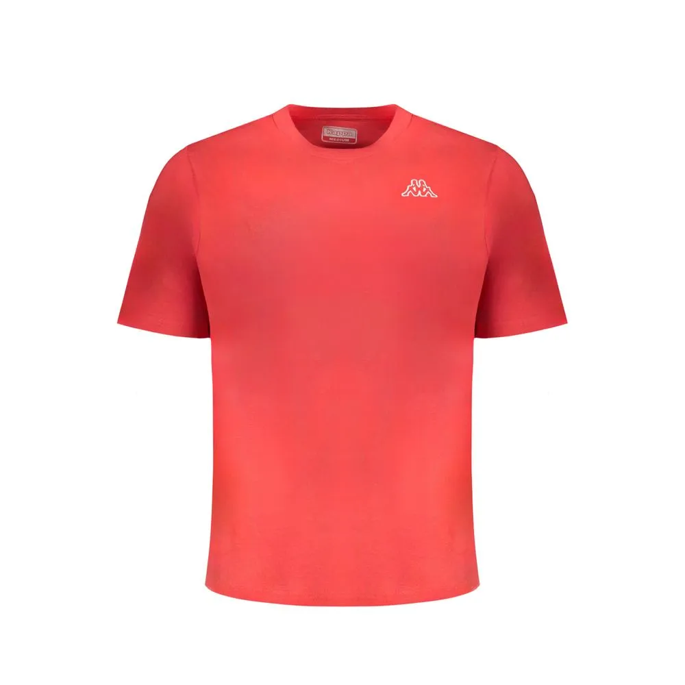 Kappa Men's Red Cotton T-Shirt