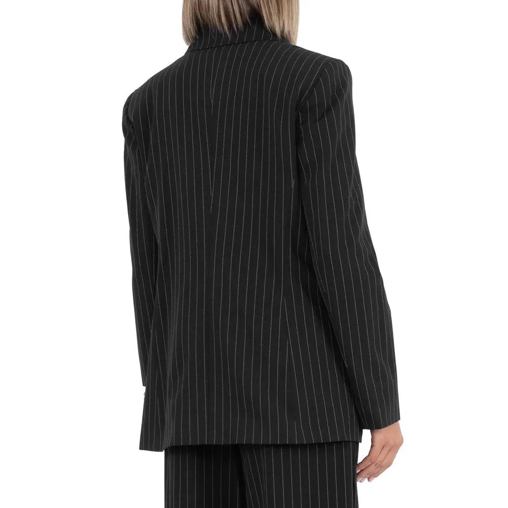 Comme Des Fuckdown Women's Black Polyester Suits & Blazer