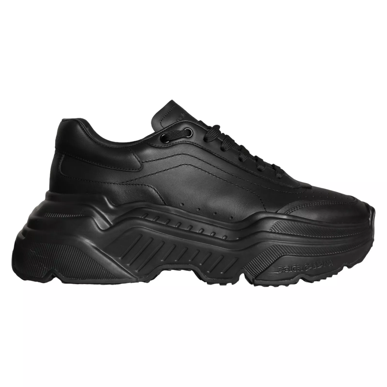 Dolce & Gabbana Men's Black Daymaster Low Top Sneakers Shoes