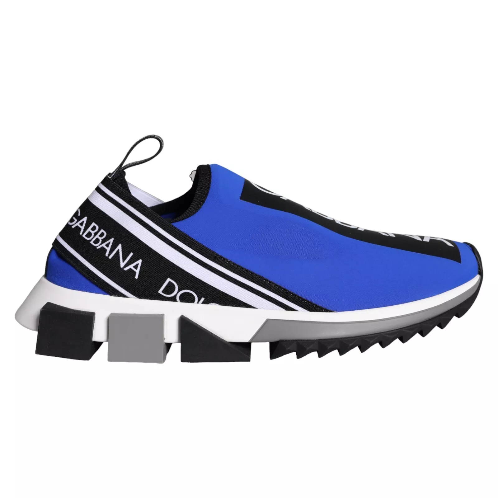 Dolce & Gabbana Men's Blue Logo Low Top Sorrento Sneakers Shoes