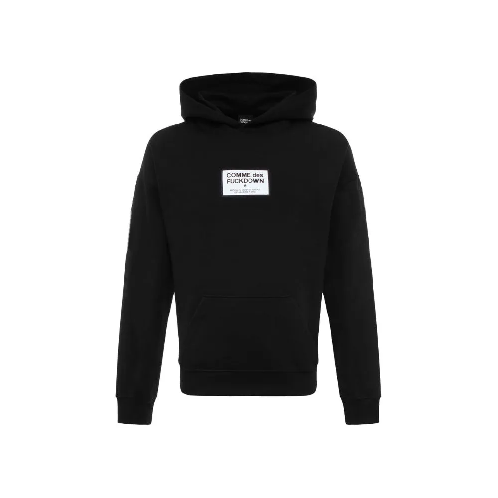 Comme Des Fuckdown Men's Black Cotton Sweater